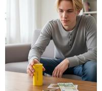 Power Bank Safe - ABS 9.7x4x2.2cm Hidden Storage Case | Secret Money Container with Discreet Design, Travel Protection, Theft Prevention | Portable Valuables Organizer Office, Trip