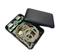 Power Bank Safe Box - Portable 6.5x2.4x9cm, ABS Secret Storage Box Hidden with Secure Lid | Handy Organizer for Cash Tickets, Keys and Jewelry