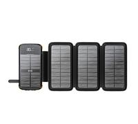Power Bank Solar 20000mAh Folding Photovoltaic Power Panel Fast Charging Comes with,wireless-charging
