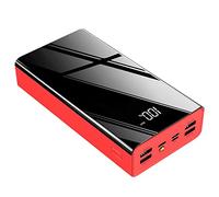 Power Bank, Usb C Portable Charger s Phone Portable 40000Mah External Battery Compatible With 99% Of Usb Devices On The Market,Red