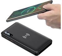 Power Bank， Wireless 50000Mah PD 65W/15W Portable Charger QC3.0/QC4.0/SCP Fast Charging with 2 Input And 3 Output (Qi & USB C) External Battery for Phones, Tablets And More