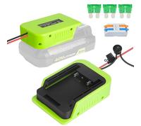 Power Battery Adapter Wheel for Ryobi 40V Battery with 14 AWG Wire Connector for Ryobi OP4040, OP40602, OP40404, OP40201 DIY Rc Car Toys, Robotics and Rc Truck