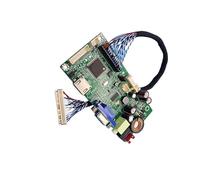 Power Board Replacement，Compatible For 17-27inch LCD Screen Drive Board HDMI VGA To LVDS Control Motherboard FHD Integrated Backlight Inverter 30Pin Cable(1680-1050)