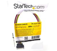 Power Cable Adapter LP4SATAFM12 StarTech SATA to LP4 12" Pack of 10