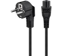 Power cable bulk, CEE 7/7 plug > IEC 320-C5 jack NK 114 S-180 1.8m BLACK