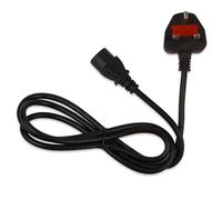 Power Cable for Samsung LCD LED Plasma 3D HD TVs Kettle Lead UK 1.5M Black Mains