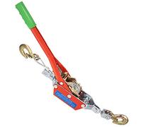 Power Cable Puller - Portable Ratchet Winch withWire Rope, Alloy Steel Material, Anti-reversal Design, Safe for Dragging Heavy Items