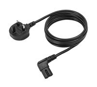 Power Cable,Right Angle Figure 8 Power Lead Wire Electrical Cord Compatible with PS, LG, Philips, Toshiba, Panasonic, and other brand TV equipment