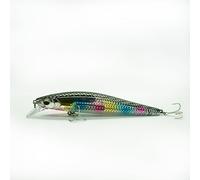 Power Cast Bass Exciter Crankbait, Suspended Model, 25g, 12.5cm Bait, Lure (1pc/Order) (Multicolor)