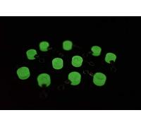 Power Cast Sea Fishing Rig Making Pulley Swivel/Pulley Clips/Pulley Beads/Sliding Swivels(Glow In The Dark) (25)