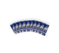 Power Cast Silver Flash Mackerel Feather Rig, Size 2/0, 5 Hooks, 0.70mm Main Line, 0.45mm Hook Line (10)