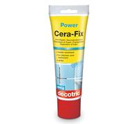 Power Cera-Fix: Ready-to-Use Joint Repair Filler, Bright White Finish, Water-Resistant & Crack-Free, Ideal for Tile Joints in Kitchens & Bathrooms, For Backsplashes & Sinks, 400 g - decotric