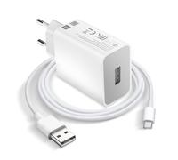 Power charger USB 18W with cable USB to USB-C Xiaomi MDY-10-EF white