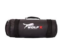 Power Cloth/Sand FILLED Bag Boxing MMA Training Fitness 5-35kg (Black & Pink) (35 KG)