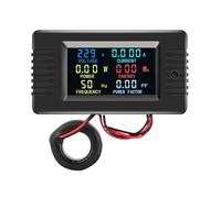 Power Consumption Instrument with Digital Readout Digital Power Monitors for Commercial & Residential Setting Voltages Measurement