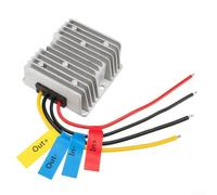 Power Converter Regulator, DC 12V/24V to 6V 20A 120W Step-Down Module Industrial-Grade Efficiency up to 95% IP68 Waterproof for Trucks and Solar Systems