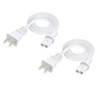 Power Cord Compatible with Sonos Five, Sonos Play 5, Sonos Beam, Sonos Ray, Sonos Arc, Arc Ultra, Sonos Amp, Sonos Playbase, Sonos Sub Gen 3 and Sonos Sub Mini (White, 3-Foot)