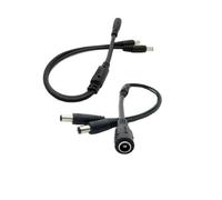 Power Cord Connector Into Two One Point Two Control Lines DC Female Line 1 Trailer 2 Cable
