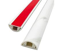 Power Cord Cover Floor Wire ChannelTrip Prevention Solution (Style 3 140cm/55.1in) Durable Cable Management for Home & Office Safety