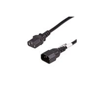 Power cord extension cable CCA 3x0.5mm IEC C13/ IEC AK-PC-11A