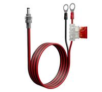 Power Cord Extension Harness with Heavy Duty 14AWG Fuse Holder for Starlink Mini Vehicles Secure Fuse Retention and Protection (2 meter)
