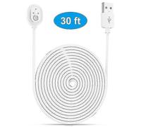 Power Cord For Arlo Ultra 4k Uhd Magnetic Chanrging Cable Waterproof Charger Without Plug For Indoor And Outdoor Use 6m/9m 1pcs White [MI]