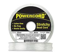 Power Cord Powercord Elastic 0.8Mm 0.0314 Inch 25 Meter Spool