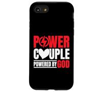 Power Couple Blessed By God Religious Faith Matching Case for iPhone SE (2020) / 7/8