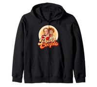 Power Couple! Funny The Ropers Romp Vintage Three's Company Zip Hoodie