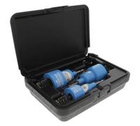 Power Deuce Copper Fitting Brush Tool Pack with Quik-Change Chuck Adaptor (1/2", 3/4", 1" Sizes)