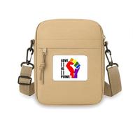 Power Differentiation Identity Rainbow Equality Crossbody Bag Cell Phone Purses Handbag Shoulder Mini Bag