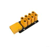 Power Distribution Board with Integrated Socket Supporting 1 to 4 Channels for XT90-Based RC Projects (A)