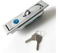 Power Distribution Box Bounce-to-Unlock Handle Lock | Durable Electric Cabinet Door Button Lock | 1 Piece(713)