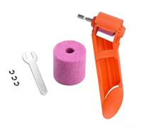 Power Drill Compatible Portable Drill Bit Sharpener with Efficient Grinding Wheel, for Maintaining for Precision Tools and Extending Bit Lifespan on Job Sites