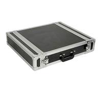 Power Dynamics 19-Inch 2U Flight Case - Portable DJ Equipment Rack with Aluminium Profiles, Steel Corners & Removable Panels for Amplifiers, Mixers, Controllers (626x515x115mm)