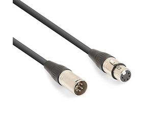 Power Dynamics 20m DMX Cable 5-Pin XLR Male to Female | Professional Lighting & Audio Cable for Stage, DJ, Studio | Durable Shielding for Reliable Signal Transfer | Flexible & Long-Lasting Performance
