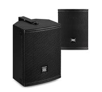 Power Dynamics 2x PDW5B Passive Wall Mount Speakers - 5-Inch Installation Pair, 100W RMS, Durable Black Design for Shops, Offices, Restaurants & Commercial Spaces