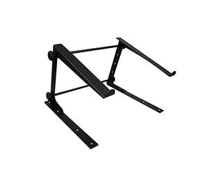 Power Dynamics Adjustable DJ Laptop Stand - Height & Width Flexible Rack for Midi Controller, Mixer, CD Player, Keyboard, Studio & Live Performance