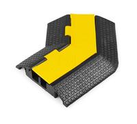 Power Dynamics CB2C Cable Protection Ramp - 2 Channel Corner Cover