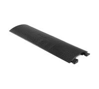 Power Dynamics CDC1B Drop Over Cable Protector Floor Ramp - Heavy Duty TPU Cable Cover Ramp 1 Channel (105x25mm) for Events, warehouse & Office Use, Indoor/Outdoor Safe Design - 2000kg Capacity
