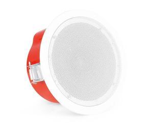 Power Dynamics CSF5 5" Ceiling Speaker with Protective Cover - 100V/8 Ohm, 6W - Ideal for Offices, Hotels, Schools, and Commercial Spaces