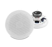 Power Dynamics ESCS5 5.25" Low Profile Ceiling Speakers Pair, 2-Way Coaxial Home Audio Speakers, Flush Mount Easy Fit System, Magnetic Steel Grille, 40W Max - Indoor Commercial & Domestic Use