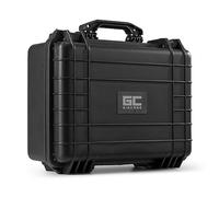 Power Dynamics GIGCASE12 Hard Shell Case with Pick and Pluck Foam 460x380x170mm - Waterproof Storage Box for DJ Equipment, Cameras, Drones, Tools - Lockable Universal Protective Flight Carry Case