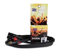 Power Dynamics PD Connex 2x XLR Female to 2x RCA Male High Quality Audio Signal Cable - 3 Metres, Shielded Flexible Stereo Cable for Mixers, Amplifiers, Recording Studios and DJ setups