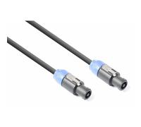 Power Dynamics PD Connex CX25-15 Speaker Cable - 15m Professional PA Speaker Lead with NL2 Locking Connectors, Flexible 2x1.5mm Conductor for DJs, Bands, Venues and Audio Installations