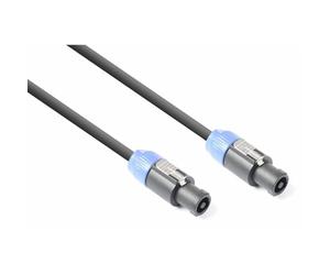 Power Dynamics PD Connex CX25-15 Speaker Cable - 15m Professional PA Speaker Lead with NL2 Locking Connectors, Flexible 2x1.5mm Conductor for DJs, Bands, Venues and Audio Installations