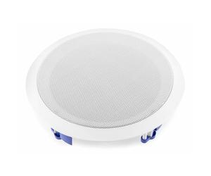 Power Dynamics PD CSAG8T 8-Inch Ceiling Speaker 100V Line - 2-Way Flush Mount Speaker, Background Music System, Sound, Commercial and Residential Audio Solutions - White