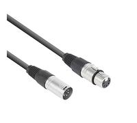Power Dynamics PD Male-Female DMX Cable 5-Pin XLR 1.5m - Lighting Control Signal Transmission Lead for Stage Theatre DJ Equipment & Lighting Systems, Durable Connectors, Flexible Cable Wire