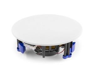 Power Dynamics PD NCSP8 Commercial Ceiling Speaker 8-Inch 100V Line Speaker - Low Profile 2-Way Coaxial Design with Magnetic Grille for Restaurants, Bars, Cafés and Offices, White Finish