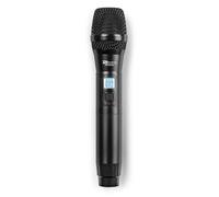 Power Dynamics PD PD520BP UHF Wireless Microphone for PD52 Series, Handheld, Rechargeable Battery, IR Learning System, 100 Channels, Compatible Receivers - Ideal for Singing & Speech Applications